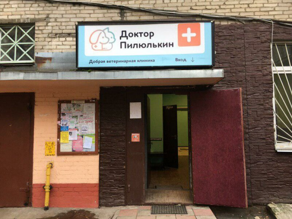 Логотип компании Ветеринарная клиника Доктора Пилюлькина
