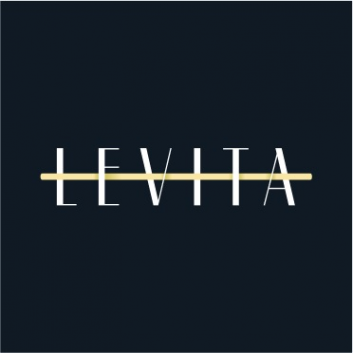 Логотип компании Студия балета и растяжки «LEVITA»