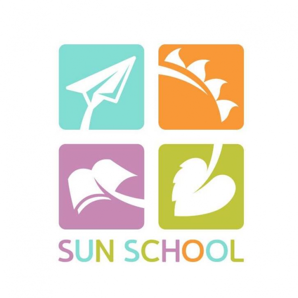 Логотип компании Английский детский сад Sun School Малаховка